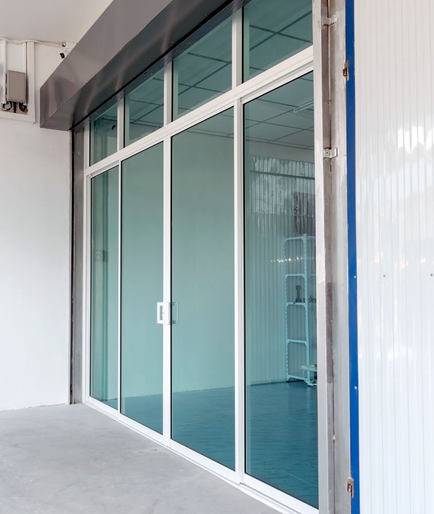 porta de vidro em Suzano